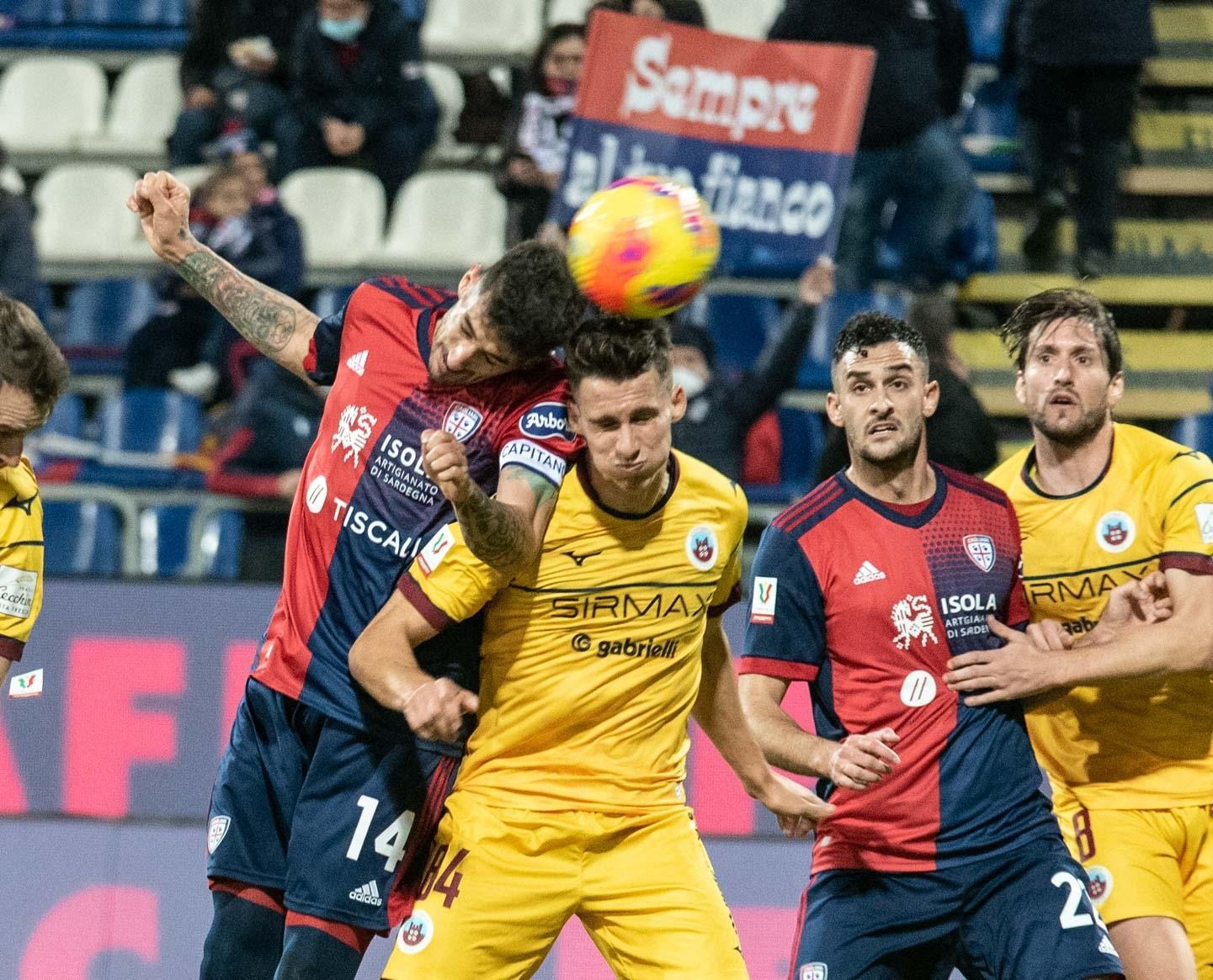 Coppa Italia, il Cagliari batte il Cittadella e va agli ottavi