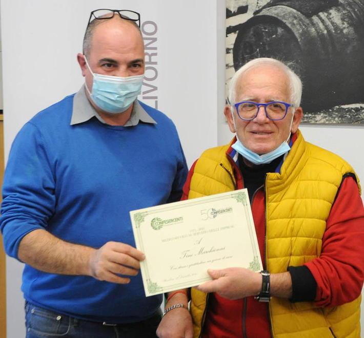 Confesercenti premia tutti i suoi soci storici 