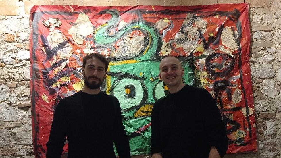 Diego, Francesco e il supereroe irriverente Tuffo nell’arte con 16 quadri green e digitali