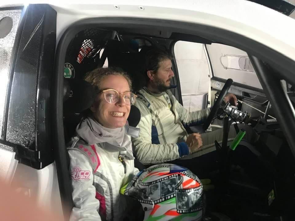 Tatiana con il fratello Federico
