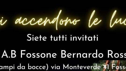 Al campo di bocce un albero speciale