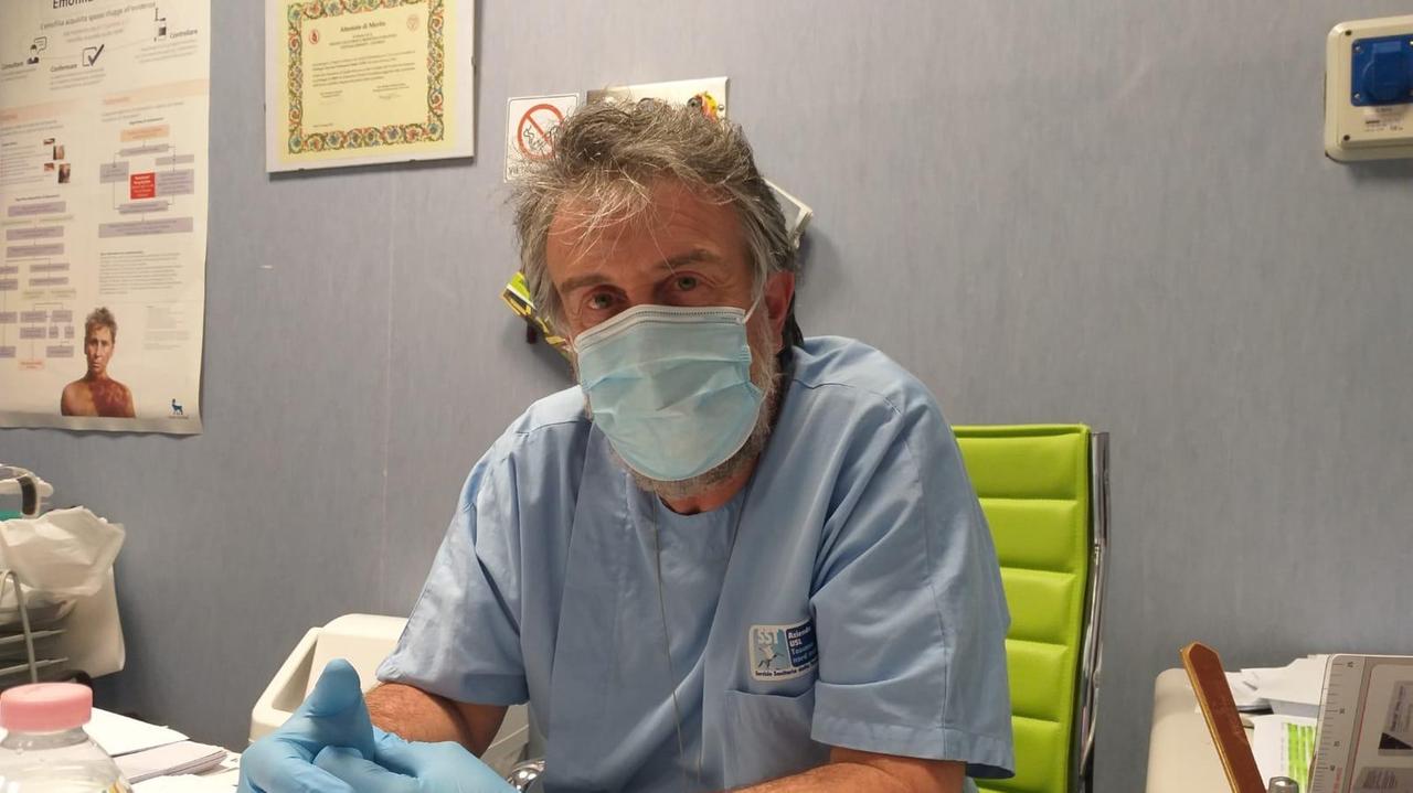 Alessio Bertini, primario del pronto soccorso degli spedali riuniti