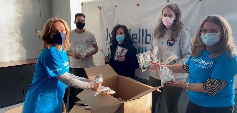 LyondellBasell Un cuore per aiutare Caritas 
