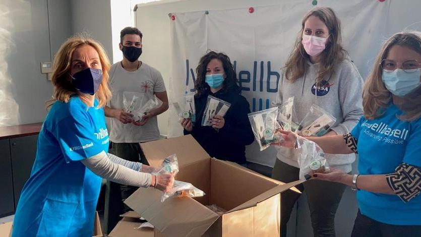LyondellBasell Un cuore per aiutare Caritas