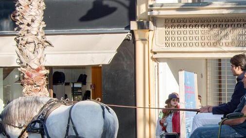 Da Santa Vittoria a Pieve a cavallo con il calesse