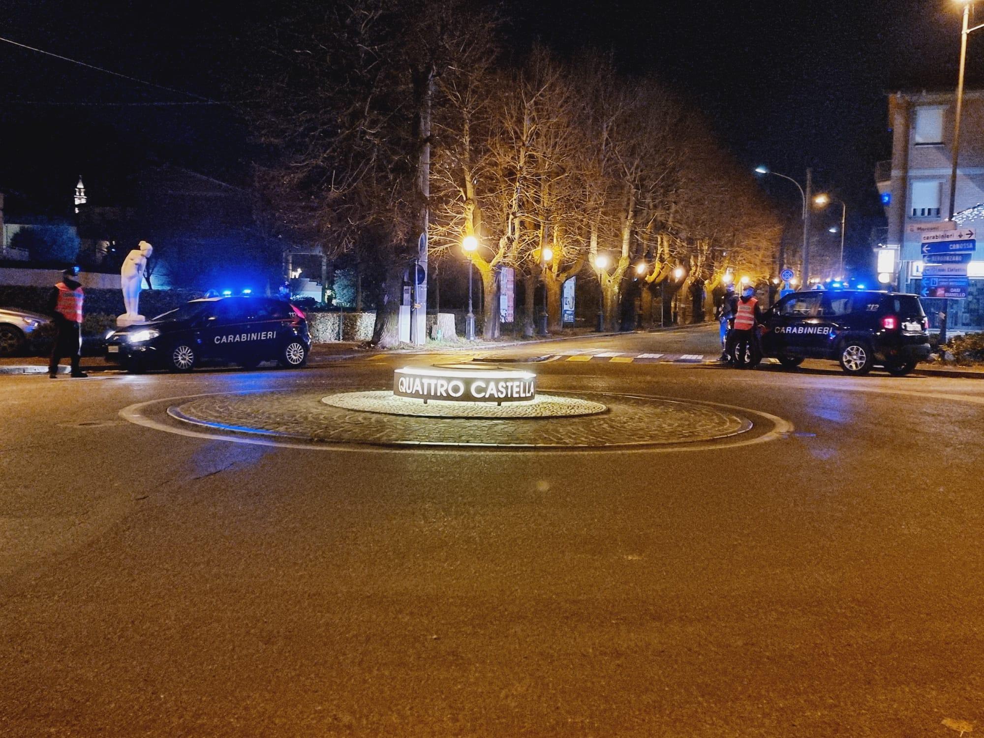 Raffica di furti in appartamento a Quattro Castella, i carabinieri rafforzano i controlli
