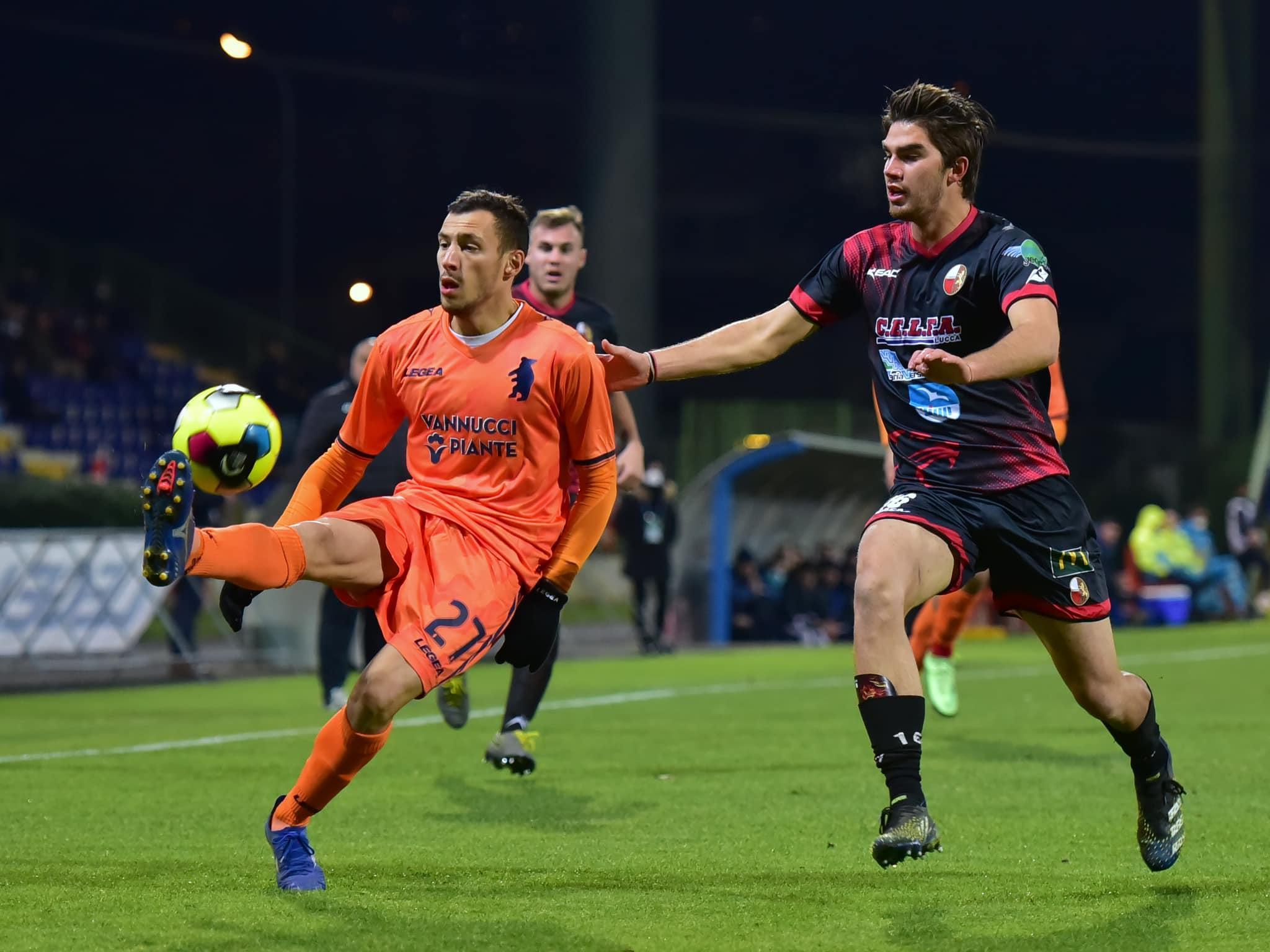 Rossoneri, pari nel derby con la Pistoiese  