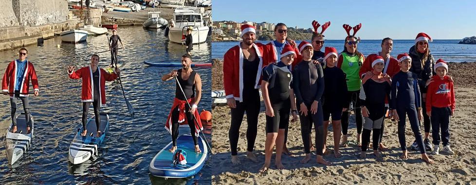 Babbo Natale stavolta arriva con il Sup