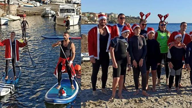 Babbo Natale stavolta arriva con il Sup