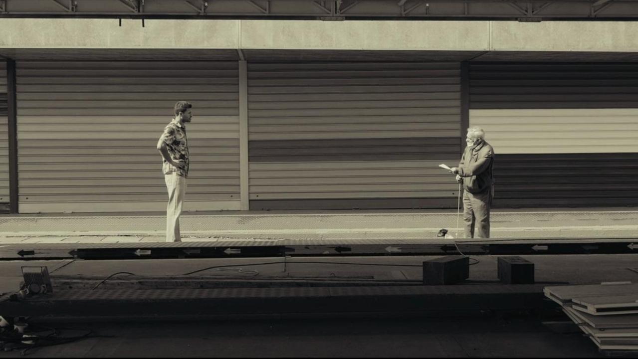Un frame del cortometraggio "12 aprile"