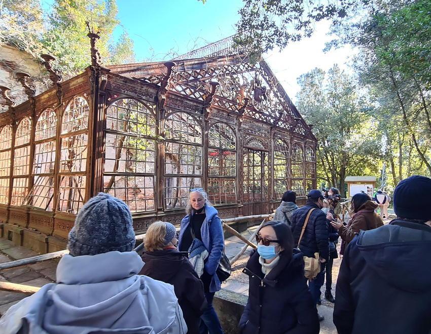 La serra di villa Maurogordato finalmente libera dal degrado 