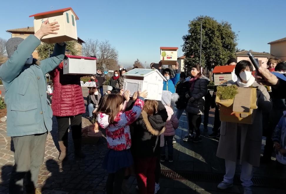 Inaugurato “Il presepe costruito insieme” da tutta la comunità
