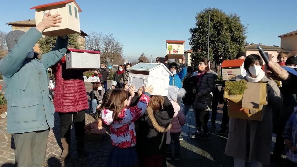 Inaugurato “Il presepe costruito insieme” da tutta la comunità