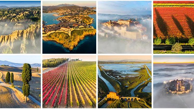 Il 2021 in Toscana: i paesaggi da favola in dodici scatti d'autore