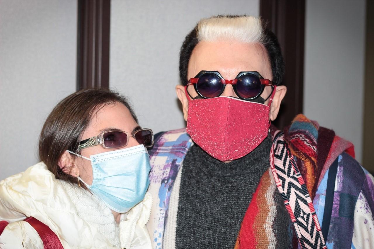 Angelica Nioi con Cristiano Malgioglio