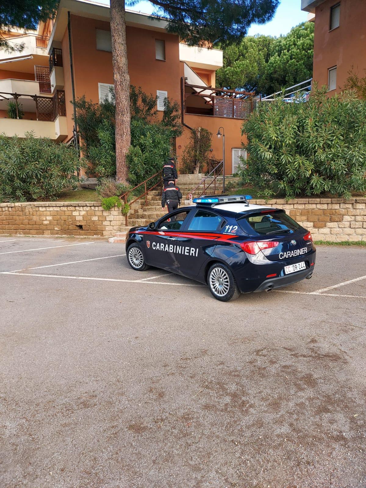 I carabinieri di Saturnia hanno arrestato l'uomo su cui pendeva una condanna per un furto commesso nel 2017