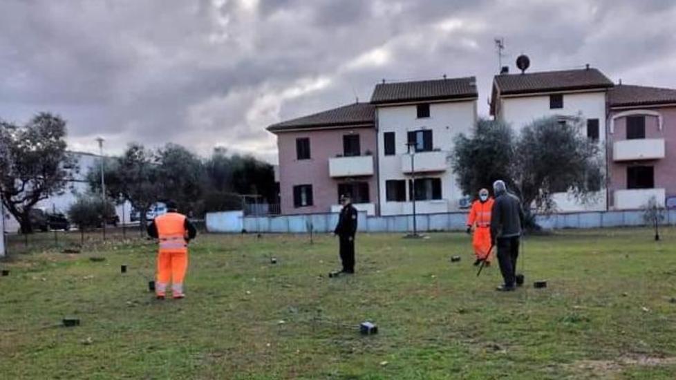Alberi per il futuro nel parco di via Pertini