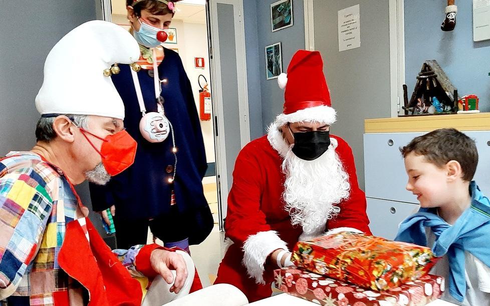 Babbo Natale in Pediatria