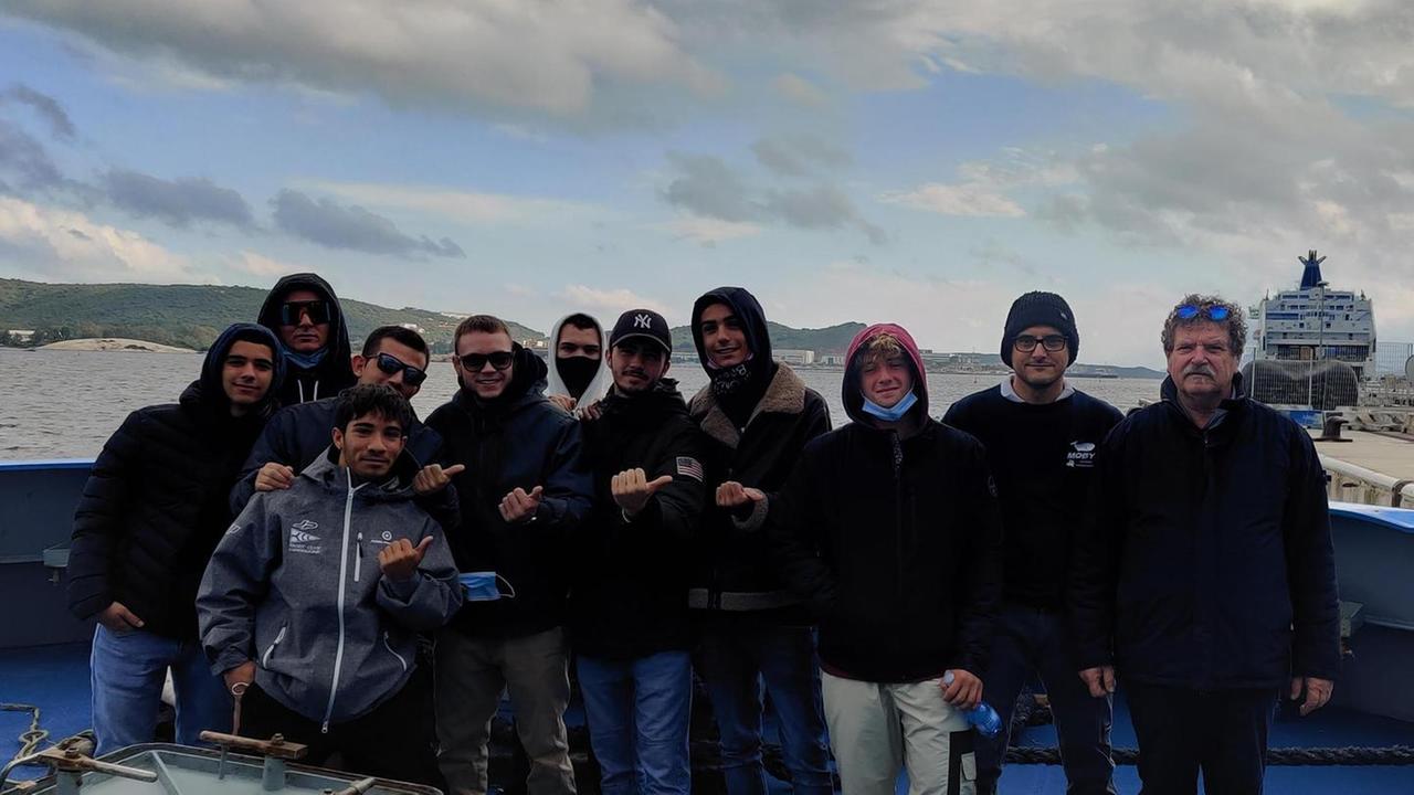 Gli studenti del Nautico fanno pratica a Olbia