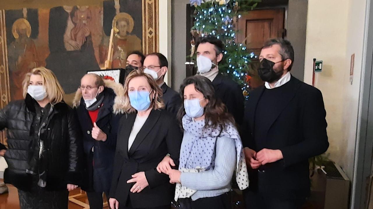 La giunta riunita per gli auguri di Natale