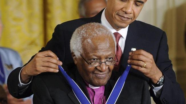 Tutu: Obama, era un mentore e un amico con grande umorismo