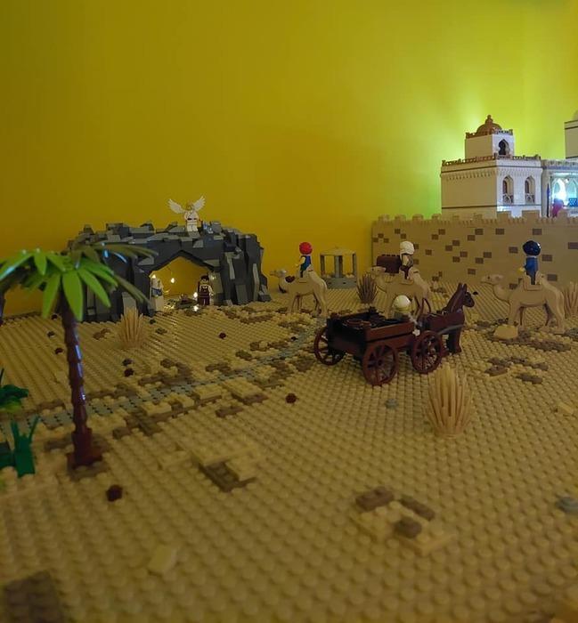 Il Presep con i Lego a Sestu