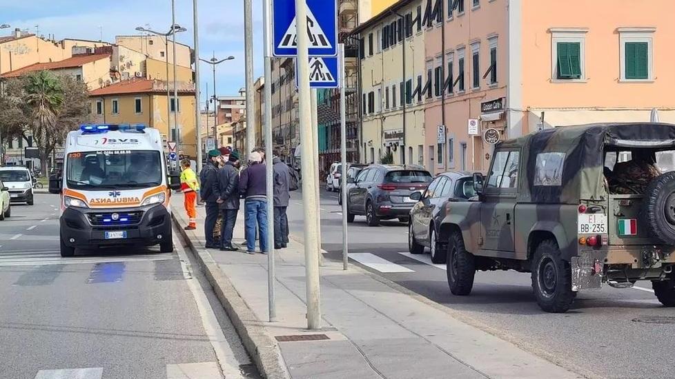 L’incidente dello scorso mese in piazza Orlando, dove sono state investite due studentesse