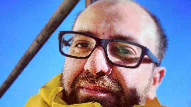 Un primo piano di Federico Mambrini