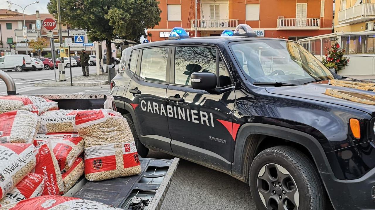 I carabinieri hanno scoperto e stroncato la truffa del pellet di legno