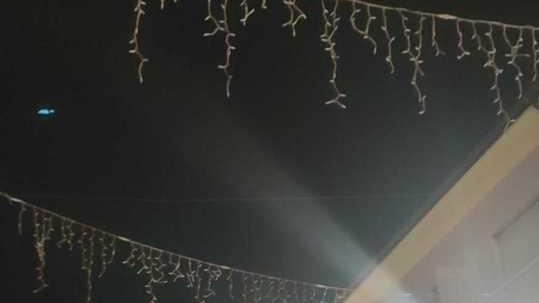 Le luminarie in centro sono rimaste spente