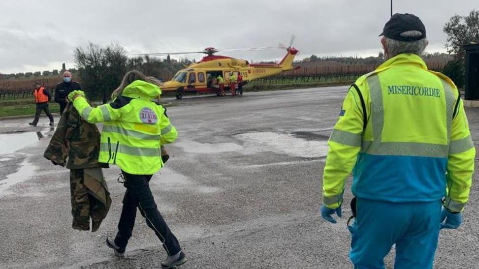 Cacciatore si ferisce gravemente a un piede durante una battuta