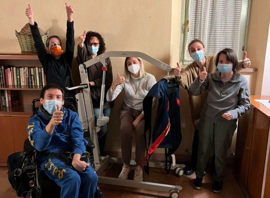 Donato dalla Pizzi srl un sollevatore elettrico per le persone disabili