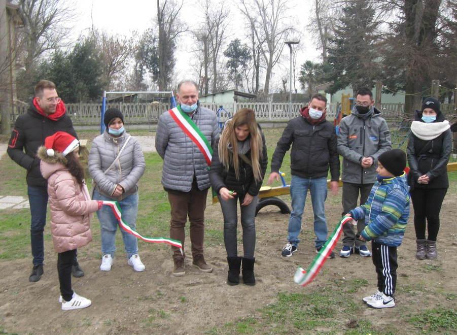 Nel parco rinnovato una giostra dedicata a mamma Agnelli