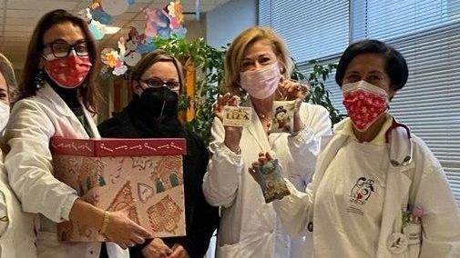 Addobbi fatti a mano per la pediatria