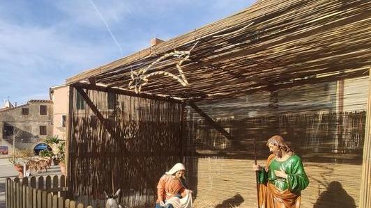 In paese il presepe a grandezza naturale