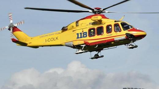 Neonato sull’elisoccorso Ricoverato d’urgenza dopo un malore in casa