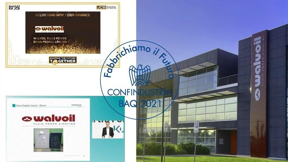 La ditta Walvoil vince i premi Jcb India e Kubota green award
