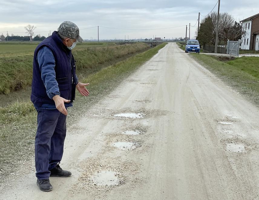 «Strade bianche piene di buche E anche asfalti approssimativi» 