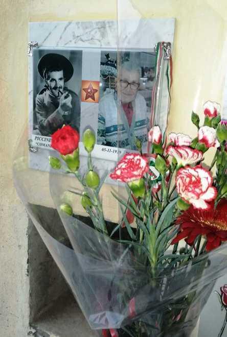 Omaggio al partigiano “Onin” a cinque anni dalla morte
