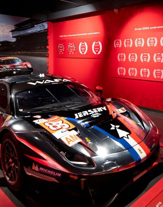 Le Ferrari più vincenti nel circuito GT in mostra a Maranello