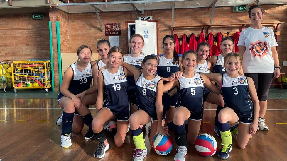Si fanno onore in due tornei le ragazzine terribili della Union Volley Riotorto