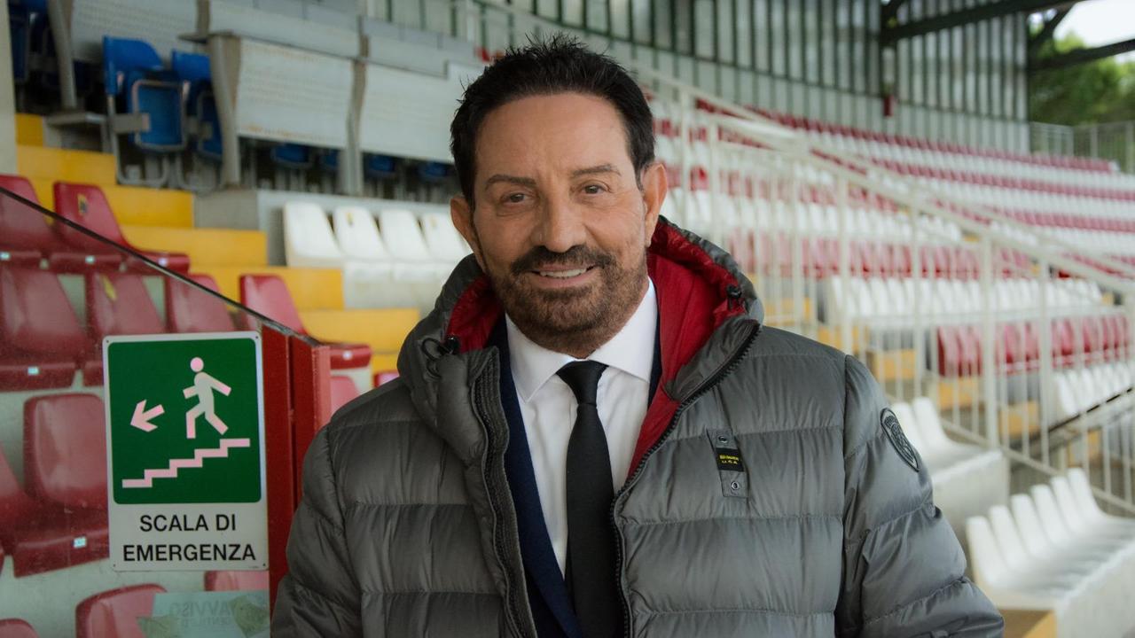 Nicola Di Matteo allo stadio Zecchini, appena arrivato in città (Foto AgenziaBF)