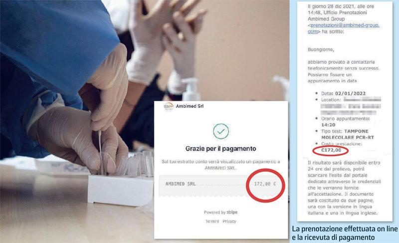Ecco i "bagarini" del tampone urgente: con 172 euro il posto si trova subito