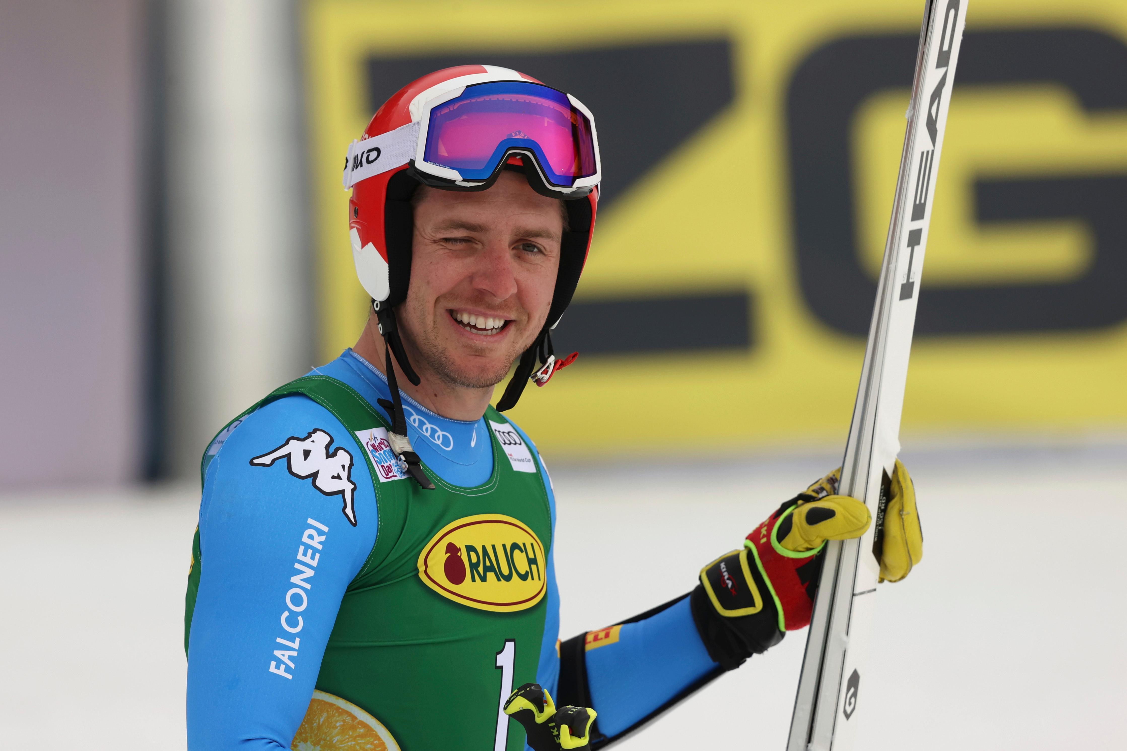 Mattia Casse il migliore degli azzurri nel SuperG di Bormio (Lapresse)