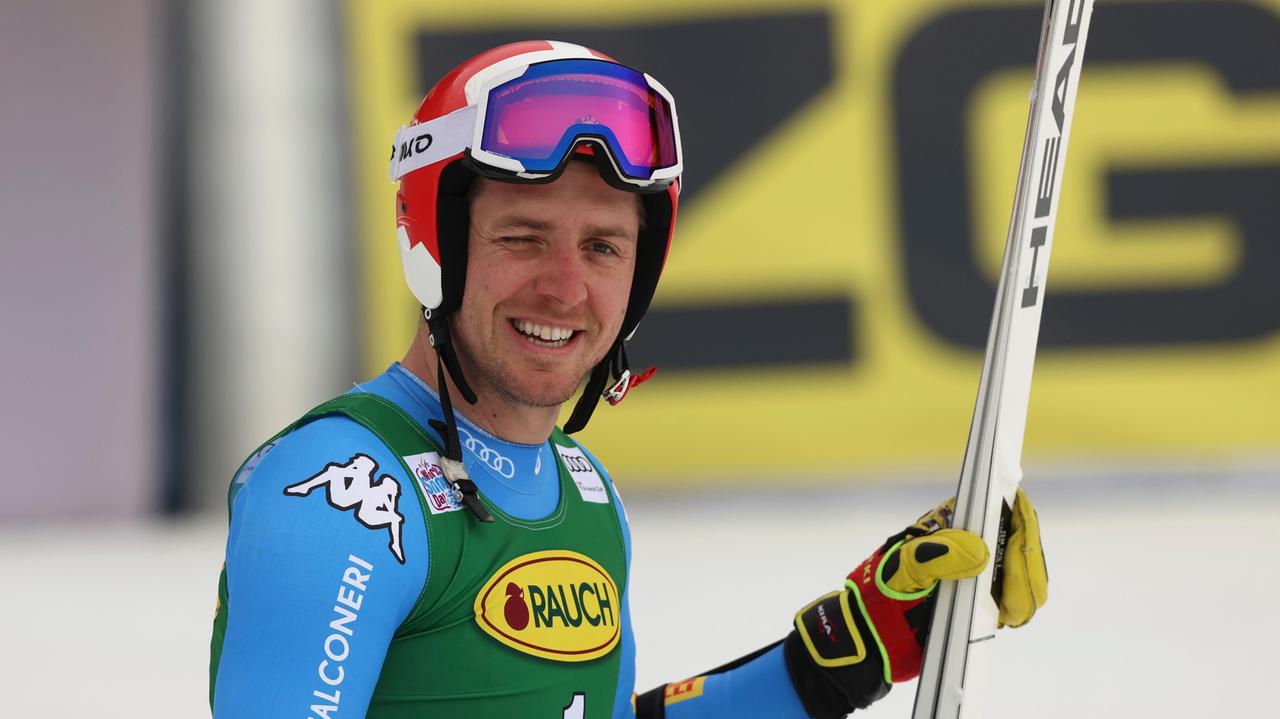 Mattia Casse il migliore degli azzurri nel SuperG di Bormio (Lapresse)