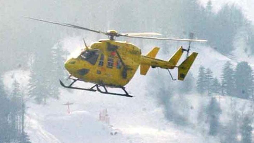 Cade con lo snowboard: grave incidente al Pulicchio
