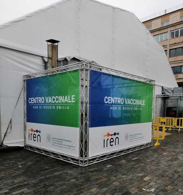 Apre domani il centro vaccinale di piazza della Vittoria 