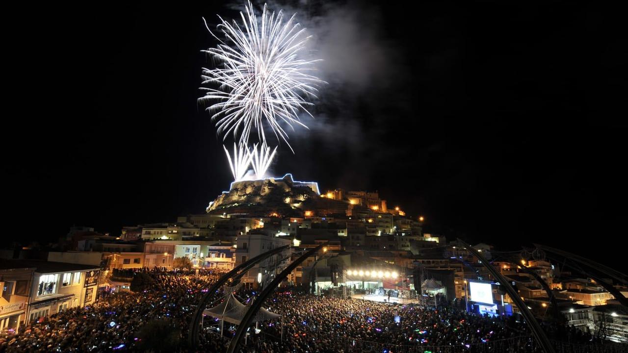 Capodanno a Castelsardo, immagine di repertorio