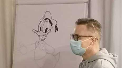 Il laboratorio di disegno con Campinoti si rivela un successo
