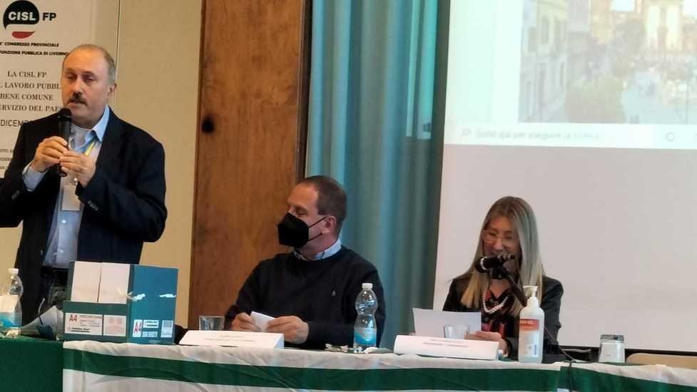 Redini confermato segretario della Funzione pubblica Cisl